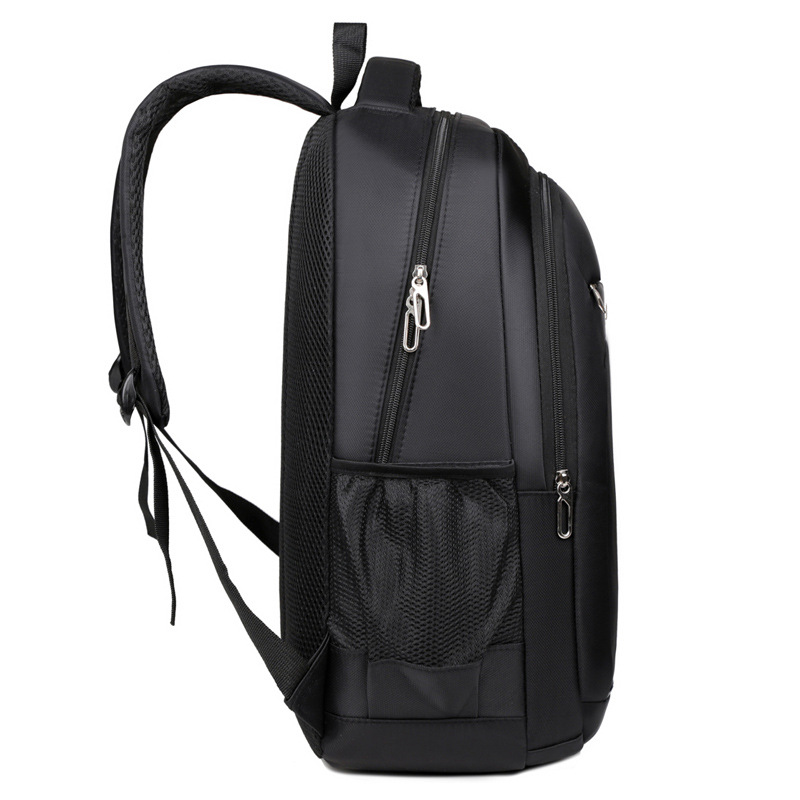 Bolso de computadora de viaje de negocios para hombres de nuevo estilo transfronterizo, mochila de gran capacidad de viaje para estudiantes universitarios, mochila simple y ligera