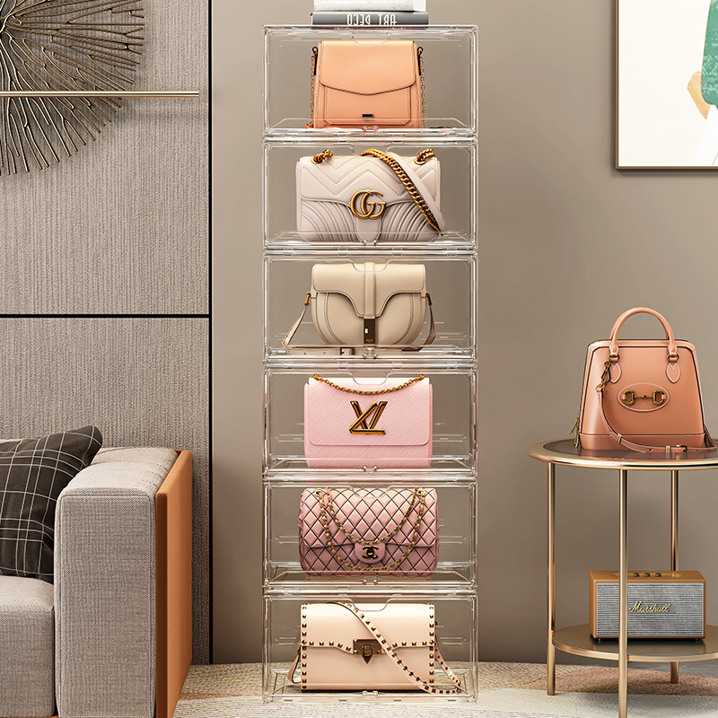 Caja de almacenamiento de zapatos zapatos antioxidación gabinete de zapatos porta porta de zapatos magnética pared caja de zapatos de plástico transparente