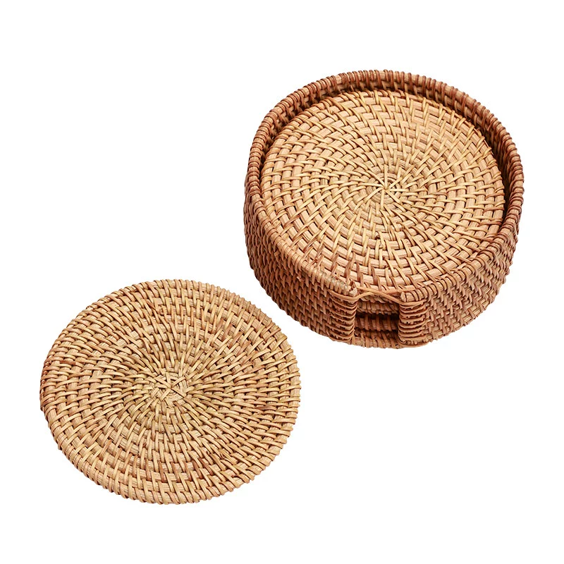 Вьетнам ручной работы из ротанга подставки для чая из ротанга подставки для чайного столика