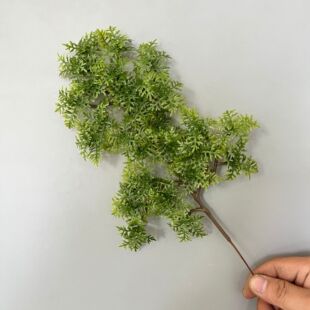 Manufacturer's spot wholesale simulated plants Milan leaf pine branches new Chinese bonsai Thuja cypress floral decoration welcoming pine