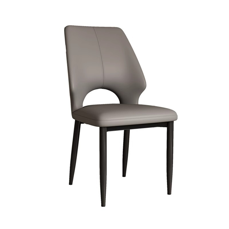 Silla de comedor doméstica 2024 silla de lujo ligera taburete de comedor de alto nivel silla de mahjong respaldada casual silla de mesa de comedor bolsa transfronteriza
