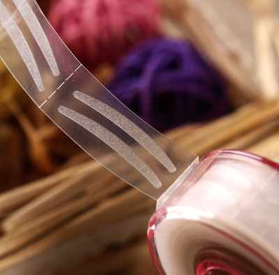 妹仔双眼皮肉色隐形双眼皮贴卷筒网络自粘大眼跨境美妆工具