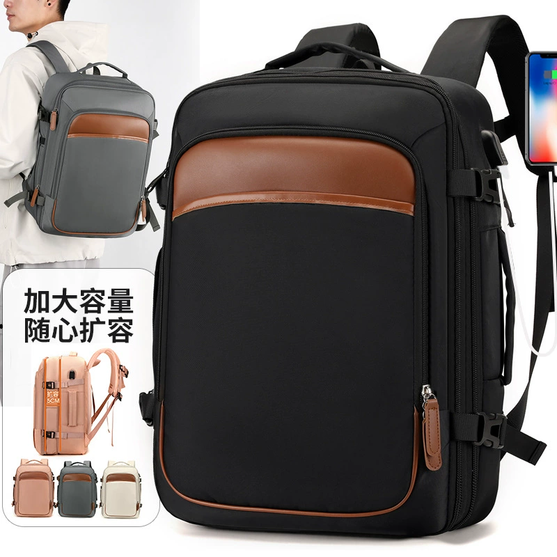 Бизнес-отдых Коммутный рюкзак Рюкзак Компьютерная сумка Многофункциональный большой емкости Водозащищенные рюкзак для путешествий на открытом воздухе