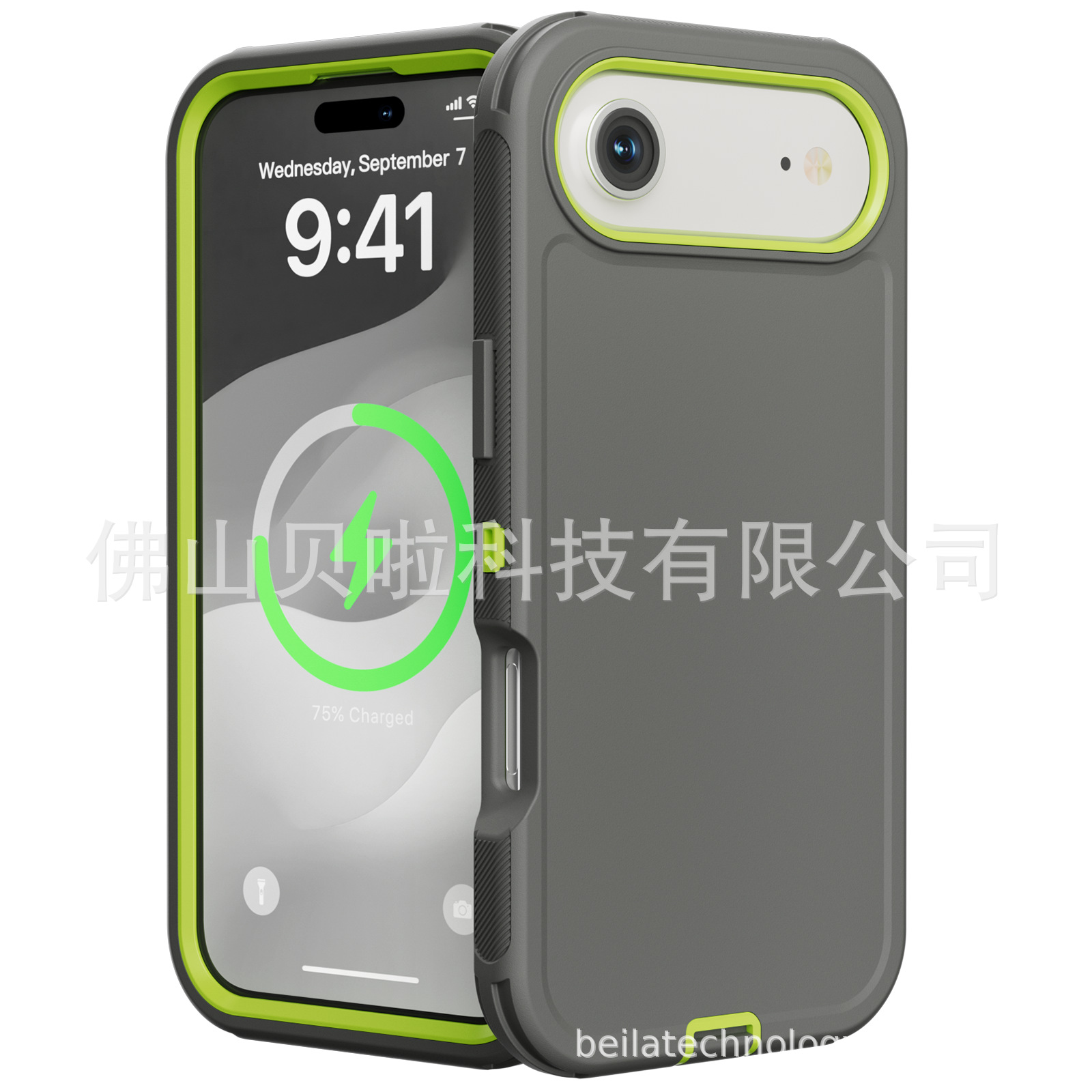 Three-Proof Robot Amazon Best-Selling Suitable for Iphone17Air/17/17Pro Mobile Phone Case Manufacturer Ready Stock