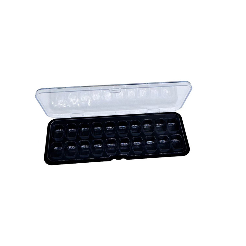 Caja para Carillas Dentales 20 Orificios de Plástico Transparente Portátil image 6