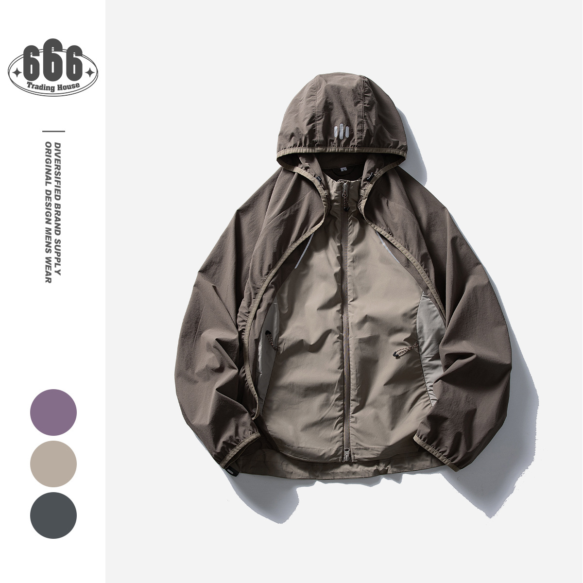 BLACKARMADA Outdoor Sports Two-piece Cycling Jacket Summer Sun Protection Jacket Men's and Women's LKB6105 Clothes