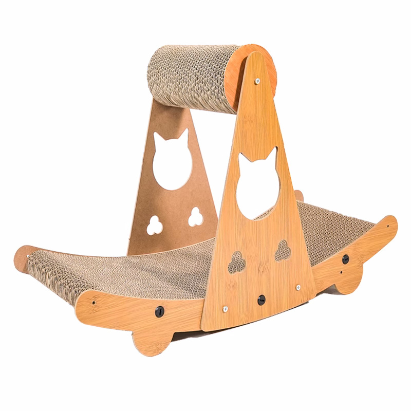 Junta de agarre para gatos resistente al desgaste sin desechos, columna vertical de agarre para gatos, ninja para gatos integrada, juguete para gatos resistente al agarre, cuenca de garras para gatos