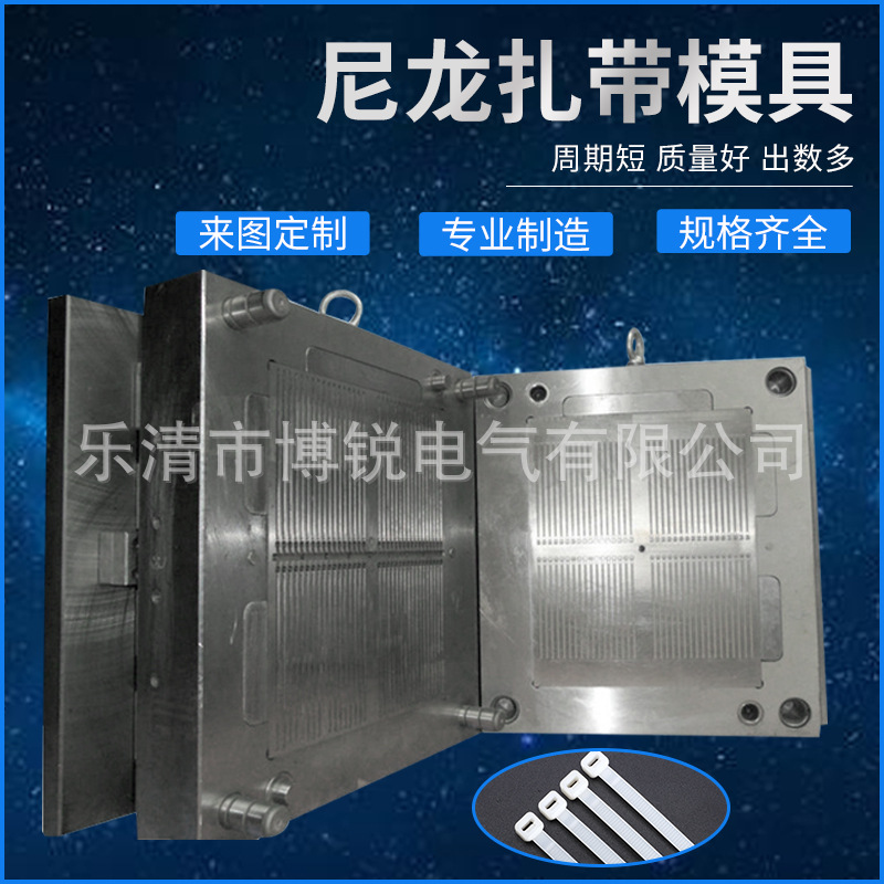 专业厂家供应尼龙扎带注塑模具尼龙扎带模具绑带模具注塑扎带模具