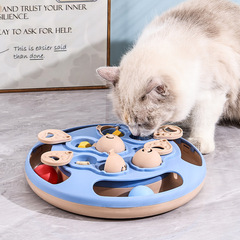 跨境爆款寻食益智宠物玩具猫狗通用解闷自嗨藏食漏食转盘智力玩具