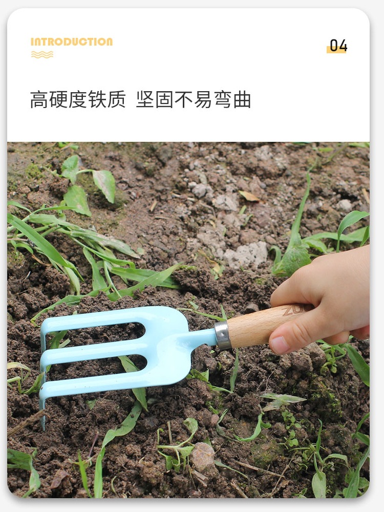 심기 도구 유치원 야외 원예 어린이 토양 파기 및 놀이 모래 삽 해변 장난감 모래 파기 작은 삽