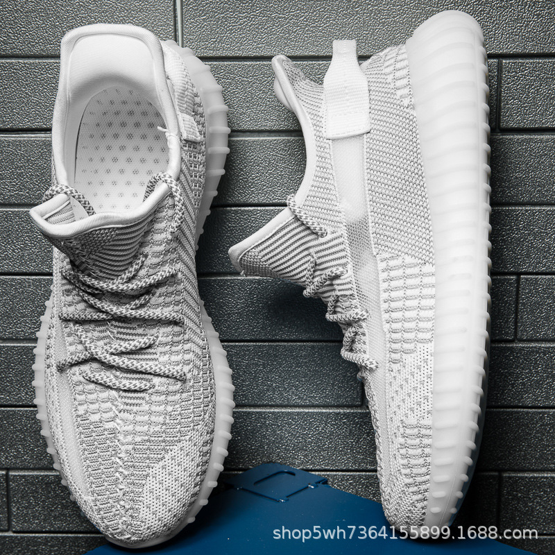 Zapatos Putian Coconut 350v2 Popcorn antideslizantes, ligeros, transpirables, deportivos, informales, para hombre, transpirables y ligeros.