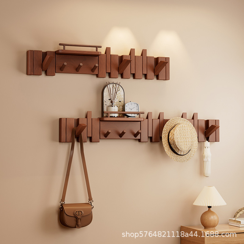 Wall-Mounted Key and Coat Rack for Entryway, Wall-Mounted Key and Bag Storage Hook, Bedroom Door Back Coat Rack Wall-Mounted Key and Coat Rack for Entryway, Wall-Mounted Key and Bag Storage Hook, Bedroom Door Back Coat Rack