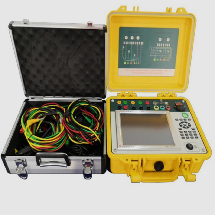 HS6000B + calibrador de campo de medición de voltaje y corriente para medidor de energía multifuncional trifásico de escritorio de nivel 0.1