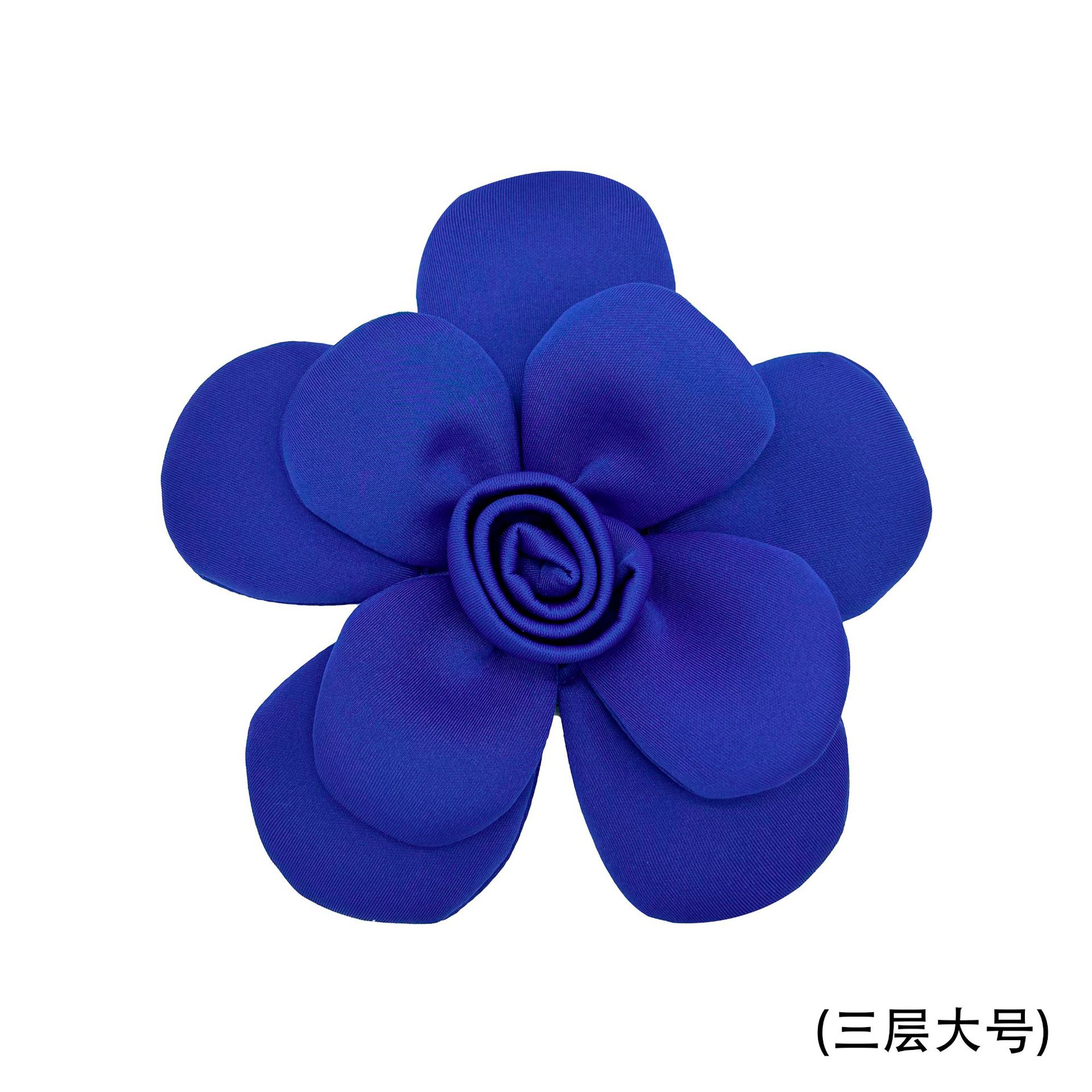 Comercio exterior transfronterizo tela tridimensional flor camisa vestido vestido DIY accesorios de flor hechos a mano venta directa fábrica