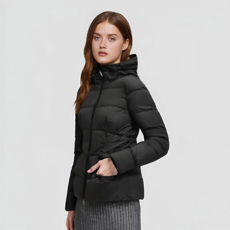 Clearance Lightweight down Jacket for Women 2024 Winter New Short Duck down Women's down Jacket Plus Size High-End Style