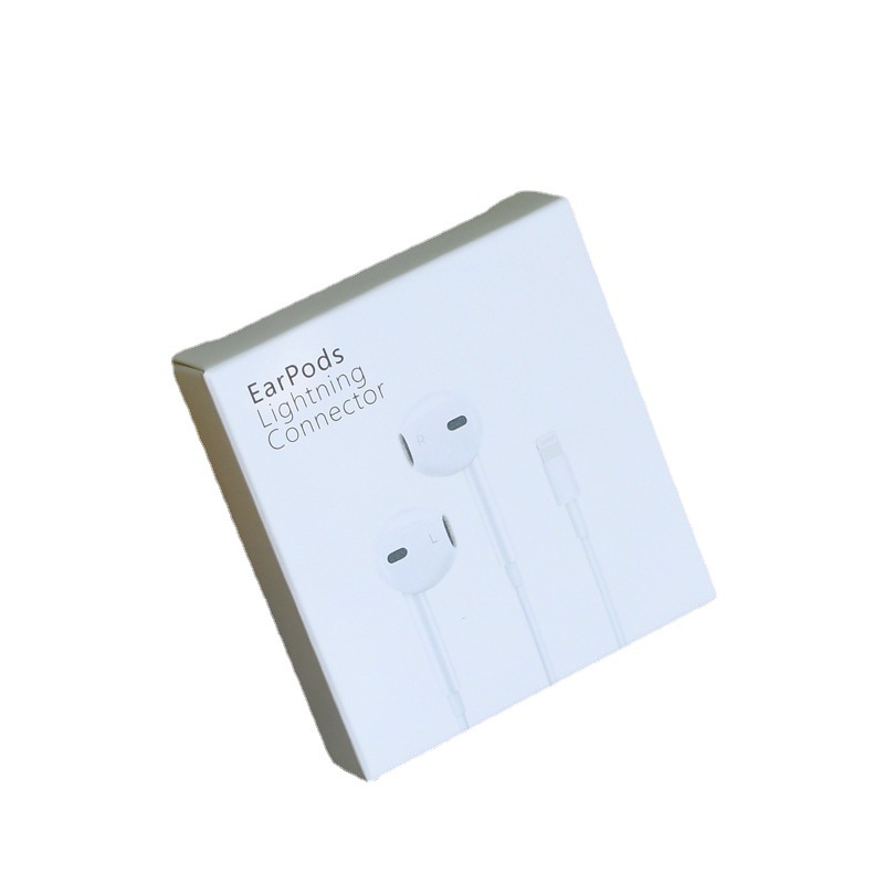 Caja de embalaje de auriculares Caja de auriculares con cable en la oreja Caja exterior de auriculares de Apple Caja de papel de auriculares para teléfono móvil al por mayor image 7