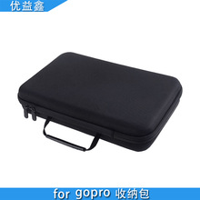 适用于GoPro配件运动相机配件便携式EVA收纳包小蚁山狗相机手提包