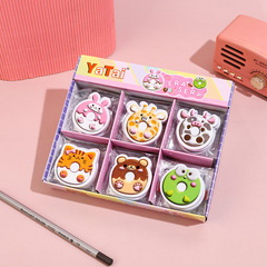 Creative Rubber Cross-border International Trade Cute Animal Rubber Children Primary School Exclusive Non-toxic Eraser