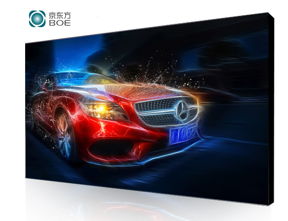 55寸led拼接屏 窄边大屏幕拼接展厅酒店会议电视墙京东方拼接屏