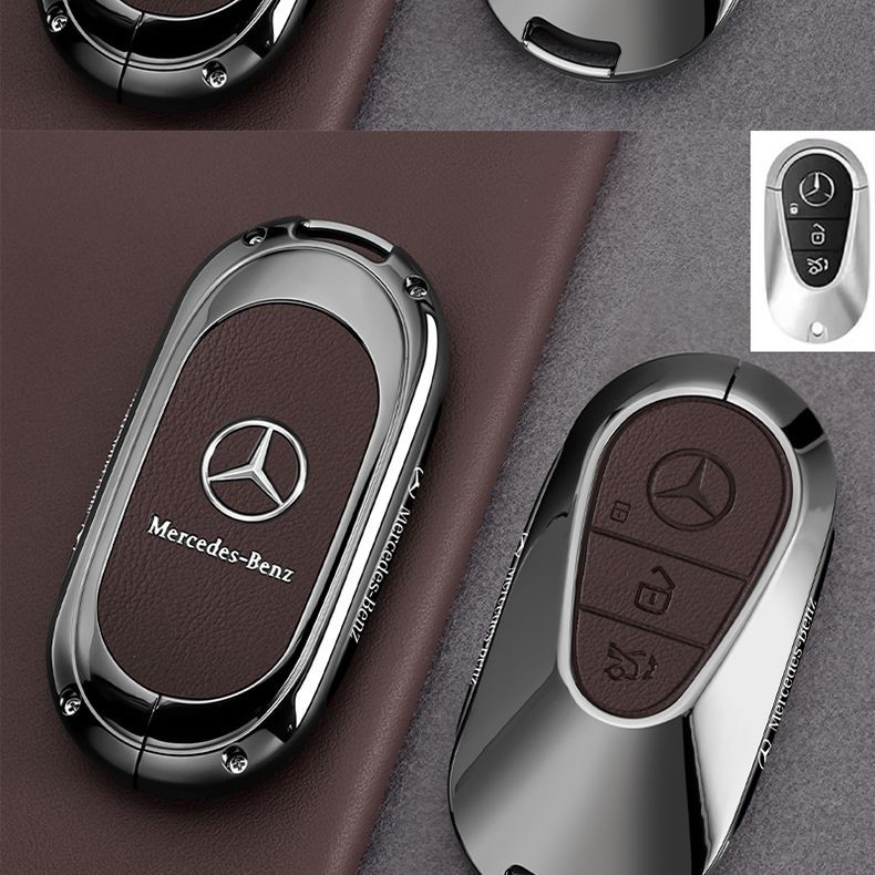 Mercedes-Benz E300L Key Cover 25 Models Glb220 Car C260L Male Gle350 High-End A200L Shell Glc Buckle Bag
