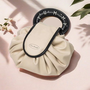 Princess Makeup Bag Women's Large Capacity 2023 New Arrival Portable Lazy Travel Storage Bag Drawstring Travel Wash Bag