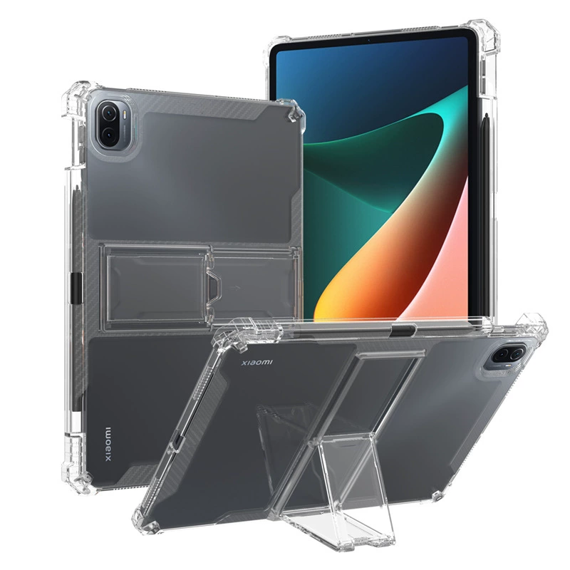 Подходит для защитного чехла Xiaomi планшета 5, углеродное волокнистое полотно поддержка MIPAD5 PRO quadruple airbag анти-удар прозрачность