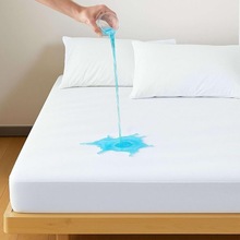Polyester Waterproof Mattress protector Premium 针织防水床笠