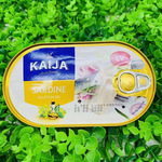 拉脱维亚进口熏制西鲱鱼芥末三文鱼罐头罐头鱼肉寿司料理批发