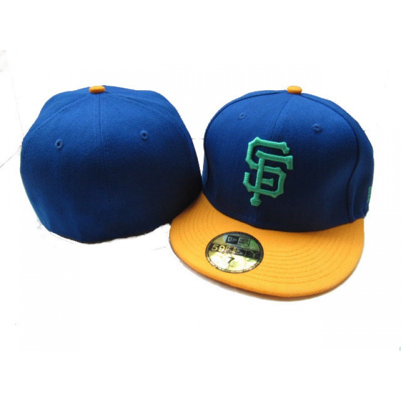 [San Francisco Giants] sombrero solar cerrado pareja con sombrero de sol sombrero bordado sombrero de béisbol sellado completo