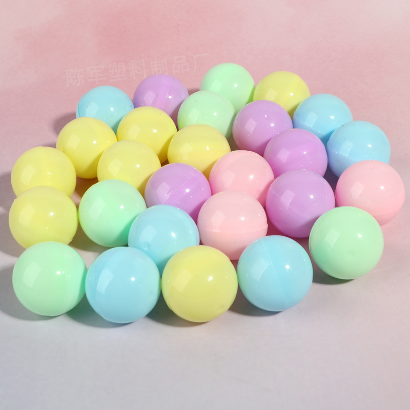 Cápsulas de Huevo para Sorteo 32mm 45mm 50mm 75mm 100mm de Plástico PP Multicolor, Redondo para Eventos y Fiestas