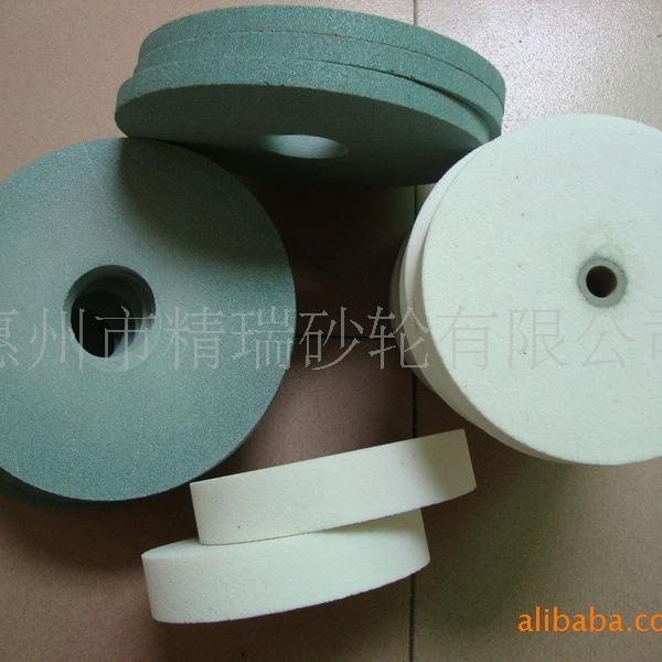 供应绿碳化硅陶瓷砂轮，大量批发砂轮，陶瓷结合剂磨床砂轮