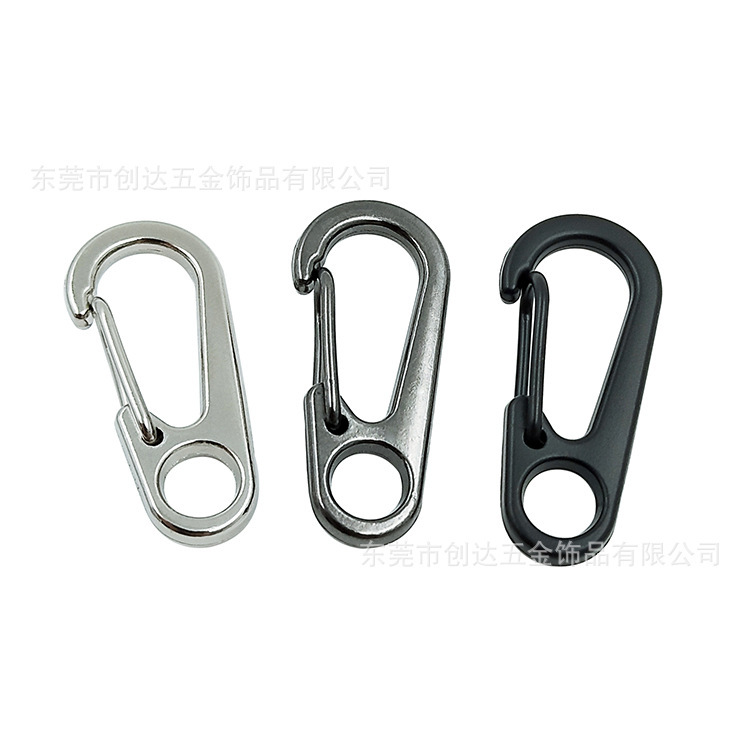 3.9G High Quality Outdoor Tactical Keychain Zinc Alloy Dog Buckle Creative Pendant Buckle Rope Quick Hanging Buckle Bag 3.9G High Quality Outdoor Tactical Keychain Zinc Alloy Dog Buckle Creative Pendant Buckle Rope Quick Hanging Buckle Bag