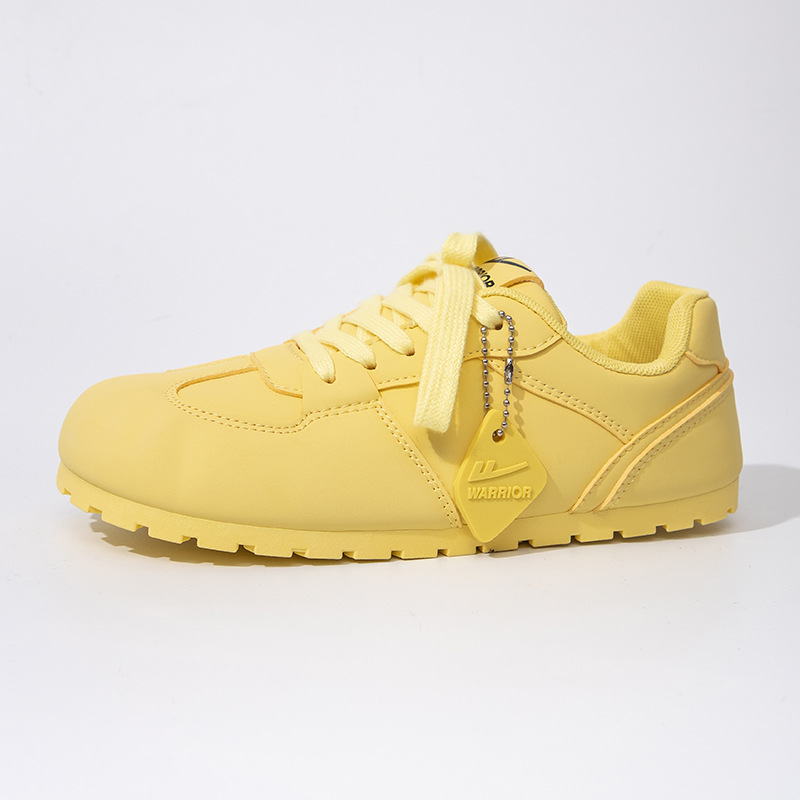 Zapatos de entrenamiento alemán de cabeza redonda con suela suave, zapatos de ballet de alta calidad, zapatos simples y cómodos con suela plana para mujeres