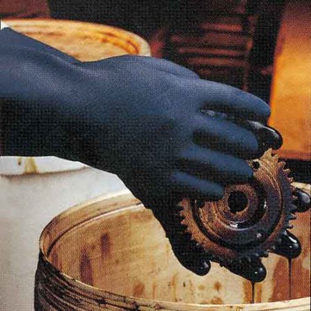 羿科60600701 NP-F-07防化氯丁橡胶手套