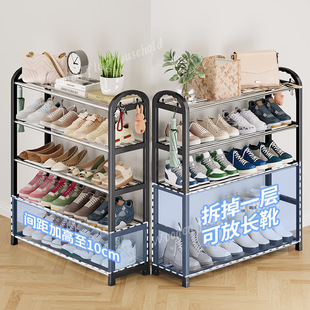 Simple Shoe Rack for Home Entrance, Student Dormitory, Indoor Storage, Multi-Layer Shoe Cabinet, Rental House Shoe Rack