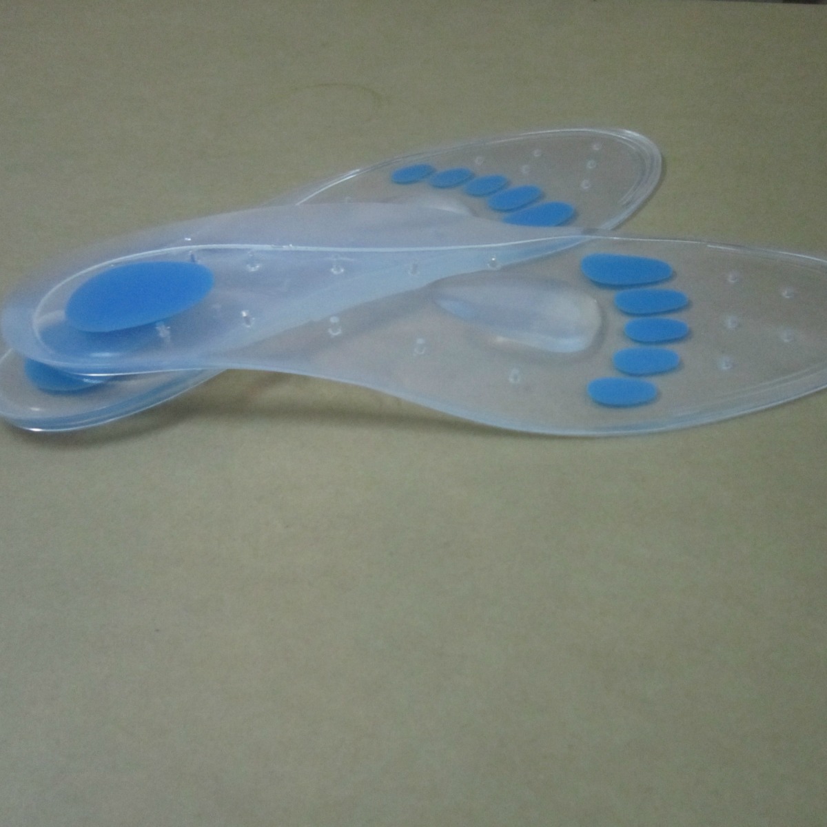 Pure Silicone For Flat Feet Correction, Heel Spur, Forefoot Pain, And Arch Support Insoles_voghion.com