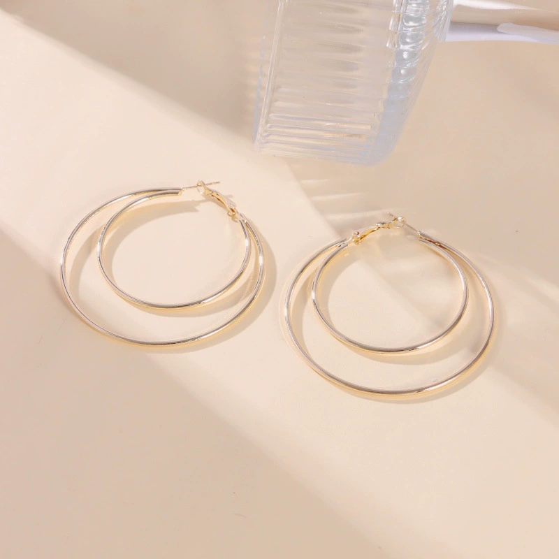 Metal earrings, for import