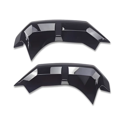 Suitable for Bmw 5 Series (2024+ Models) G60 Single Bar Rear Lip Spoiler, Non-Destructive Installation, Blow-Molded, Large Quantity, Low Price (Fixed wind wing) - glossy-black