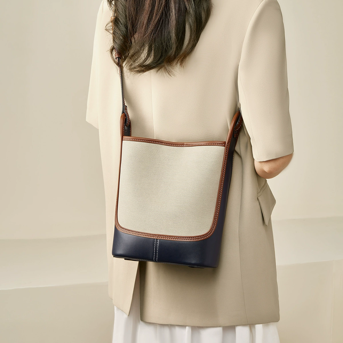 Популярная женская сумка Golden Fox, легкая роскошная сумка-ведро, вместительная женская сумка через плечо, универсальная сумка для повседневного использования.