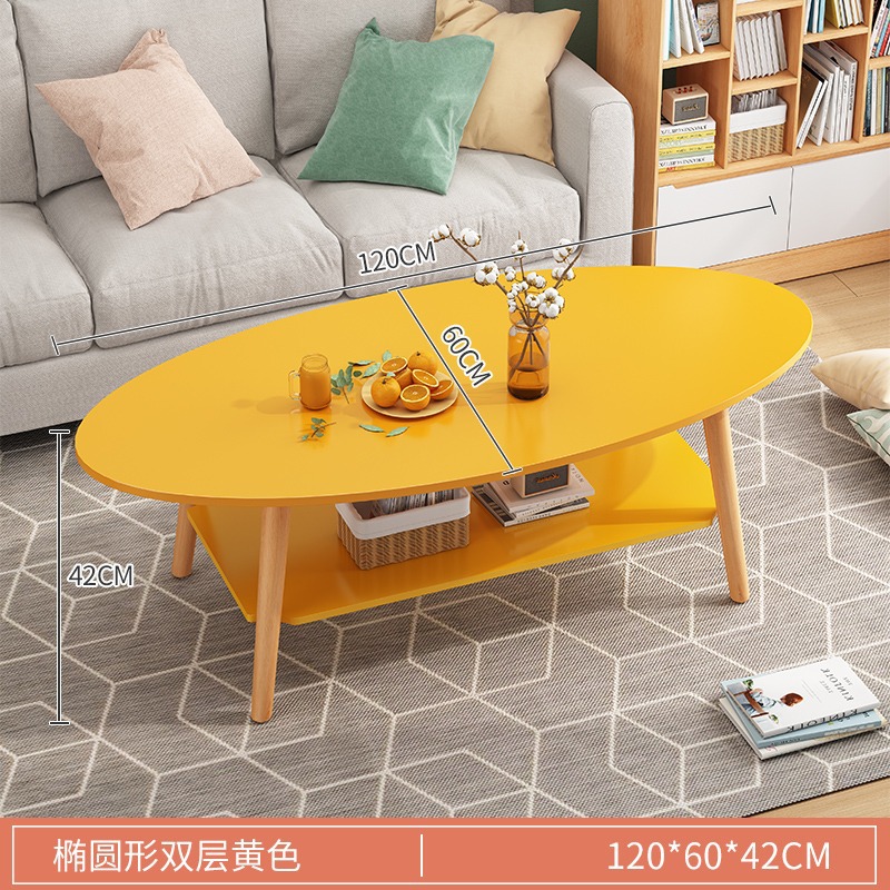 Mesa pequeña mesa de té sala de estar doméstica nórdica sofá lado dormitorio moderno simple mesa de té sala de alquiler mesa de té