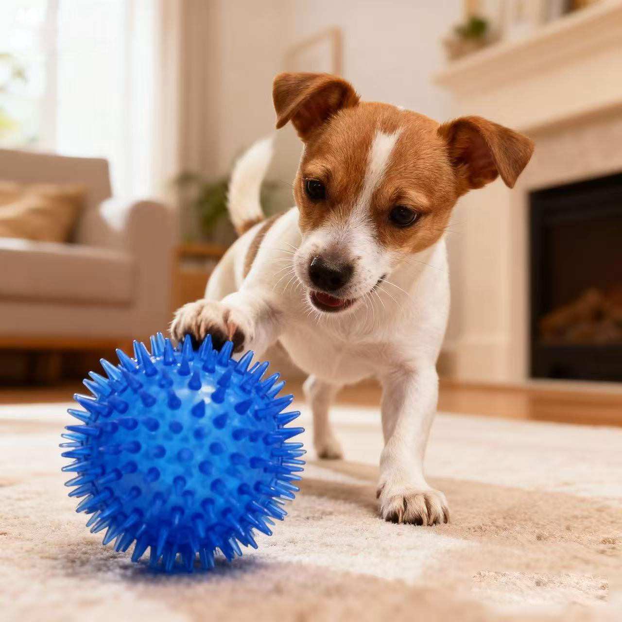 Juguete para perros con sonido, resistente a las mordidas, para aliviar el aburrimiento, ideal para cachorros, venta al por mayor.