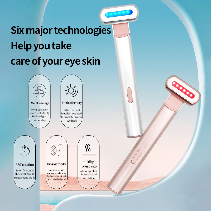 Masajeador Ocular por Microcorriente EMS, Compresa Caliente, para Cuidado Ocular Doméstico image 3