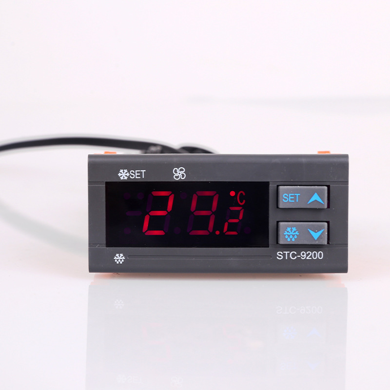 Thermostat Stc-9200 Temperature Controller Refrigeration Defrosting Fan Controller Refrigerated Cabinet Dual Sensor