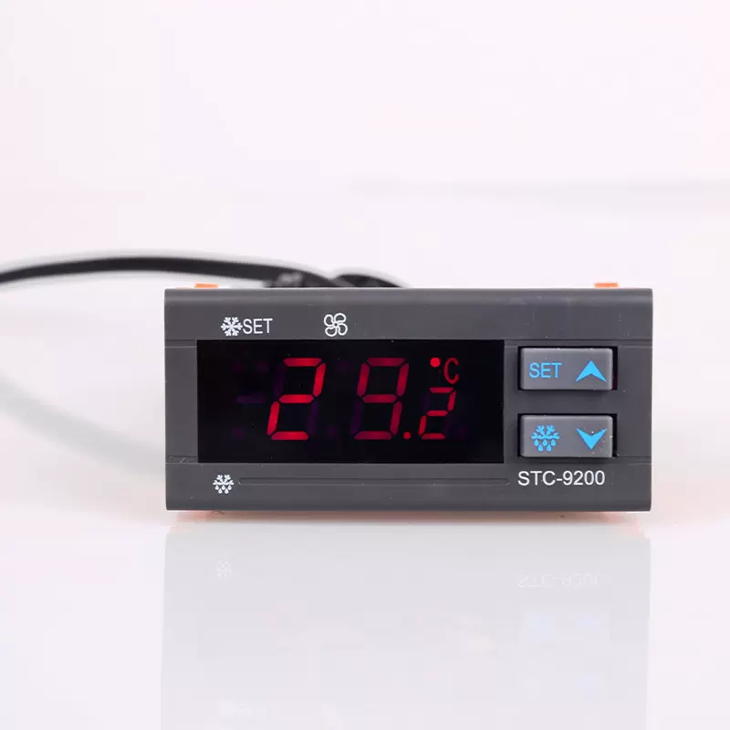 温控器STC-9200温度控制器制冷化霜风机控制器冷藏柜双传感器