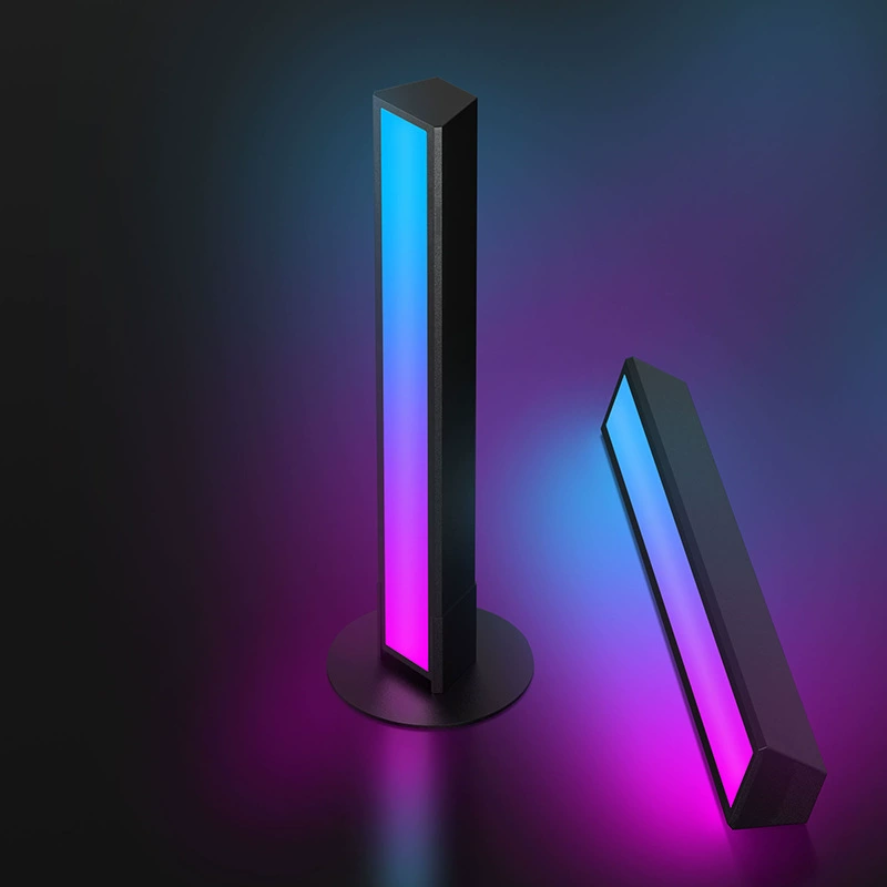 RGB-фантазийный светильник с подсветкой, управление по звуку, LED-музыкальный ритм, атмосферная подсветка, управление через приложение, подсветка для рабочего стола/компьютера