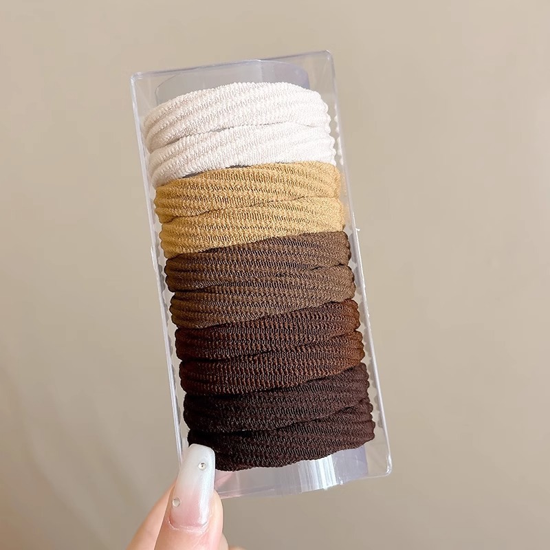 Coleteros de Estilo Nuevo 2025, Frescos y Sencillos, Bandas para el Cabello Modernas y Versátiles, Bandas Elásticas de Alta Elasticidad y Duraderas, Accesorios para el Cabello de Otoño e Invierno.