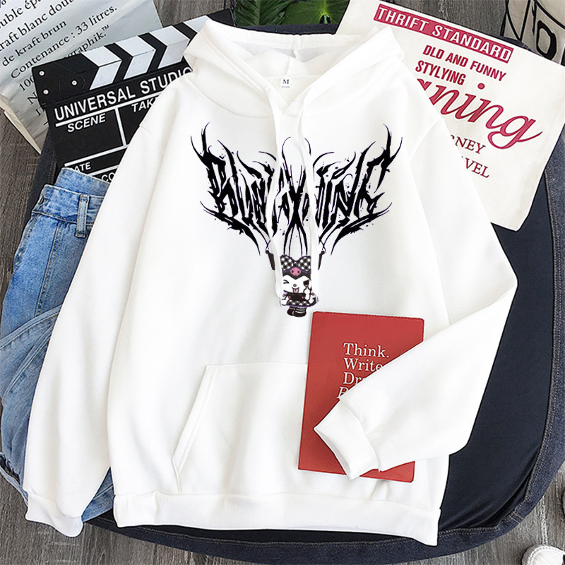 AliExpress Hooded Sweatshirt Women's Winter New Kulomi Sweatshirt Harajuku Style Street Sweatshirt Women's Coat