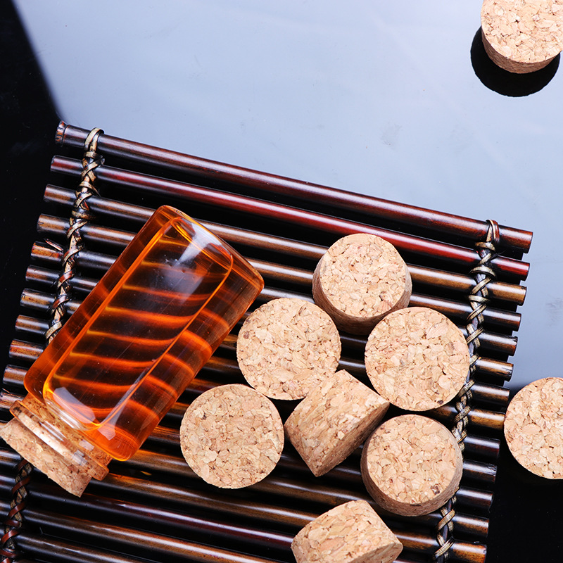 Wholesale glass bottles cork stoppers large diameter cork stoppers high-density synthetic cork stoppers printed cork stoppers