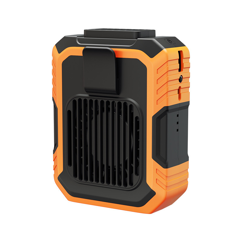 スポットドロップシッピングハンギングクリップオンファンウエストハンギングブレードレスレイジーUSB充電屋外ポータブルミニ|undefined