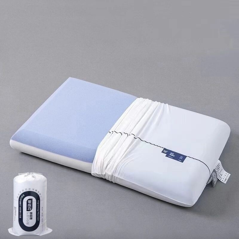 Muduotong メモリーフォーム Pro 深い睡眠ネックピローホテル睡眠クラス A 純綿枕カバーネックサポートダブルコア枕|undefined